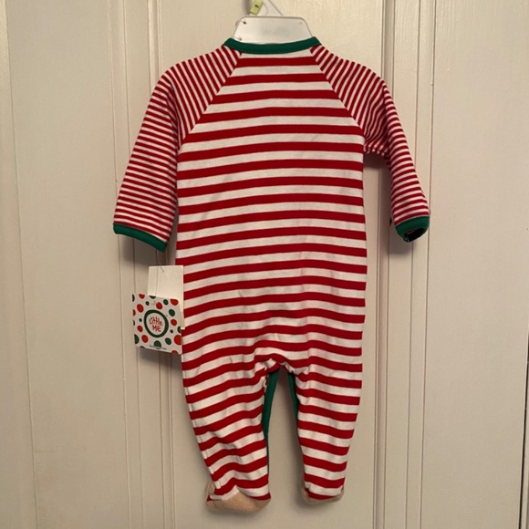 New Little Me My First Christmas Sleeper (3 months) and Reindeer Lovey Baby Set - Picture 3 of 3